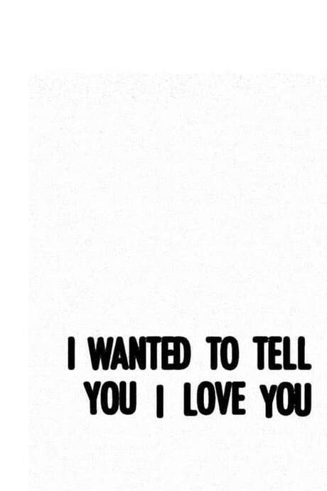  I hope you get the message.  The brief memories of a past lover flash before you.  